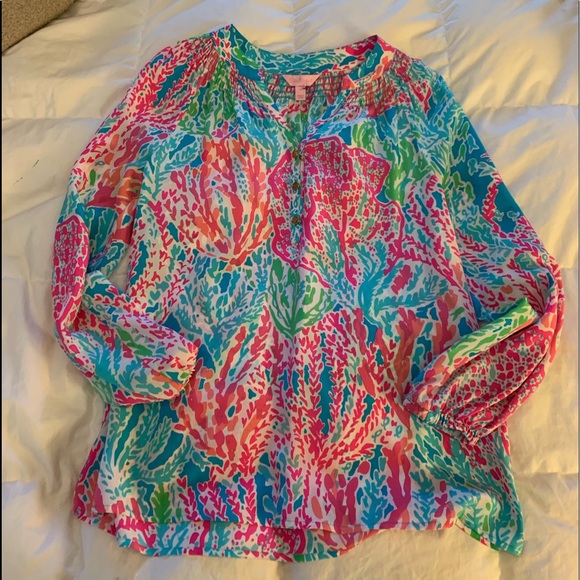 Lilly Pulitzer Tops - Lilly Pulitzer Elsa top